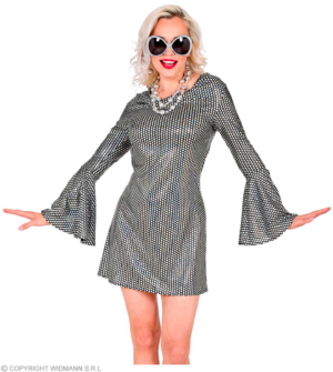 Costume stile discoteca anni  70 abito, groovy, dancing queen