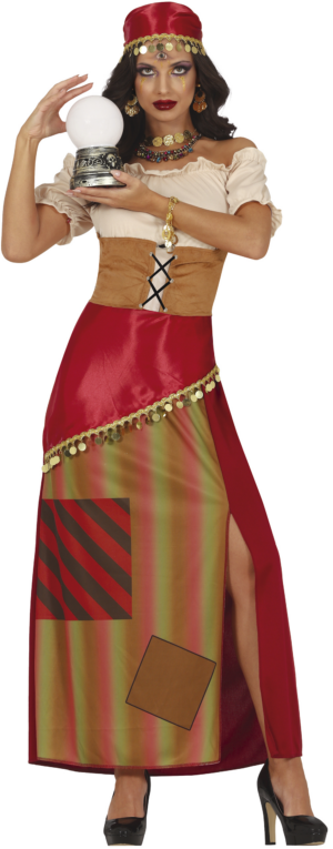 Costume da cartomante enigmatico zingara