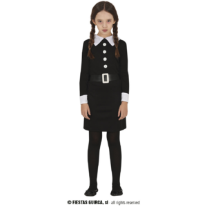 Costume da mercoledì ragazza imbronciata