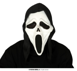 Maschera in lattice killer con cappuccio dal film scream