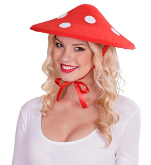 Cappello fungo in feltro