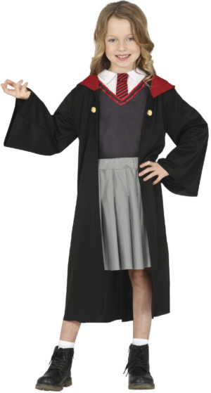 Costume da studente of magic red