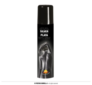 Trucco spray corpo e capelli nero body painting