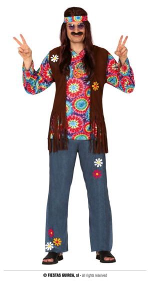 Costume da hippie dude mike