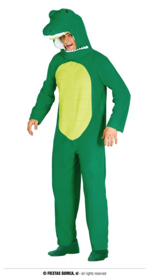 Costume da coccodrillo alligatore uomo