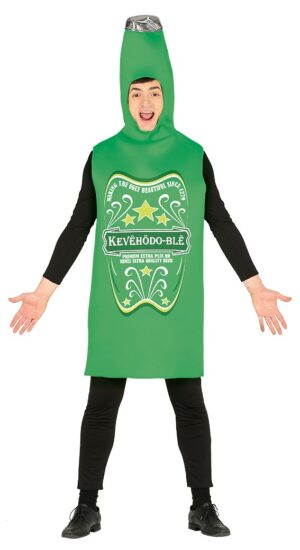 Costume da bottiglia di birra cerveza