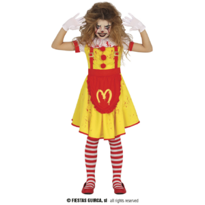 Costume da miss killer clown