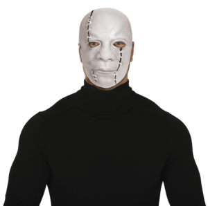 Maschera assassino con cicatrici in lattice