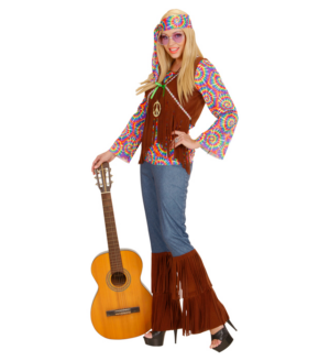Costume da hippie psichedelico donna