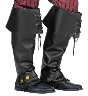 Copristivali in Similpelle, Adulto Unisex, Pirata, Moschettiere, Cavaliere, Medioevo