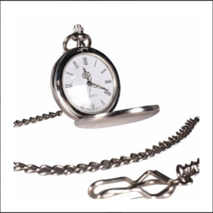 Orologio da tasca in metallo anni '20 Funzionante