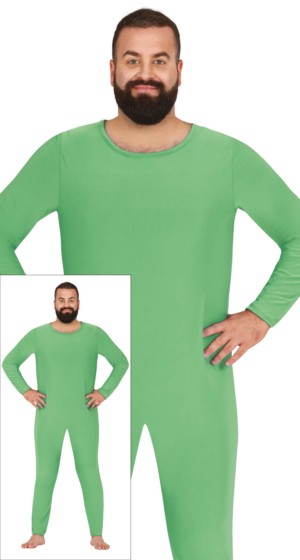 Tuta verde uomo