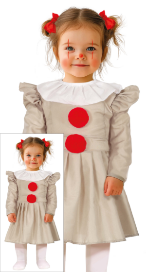 Costume Lil Crazy Clown Bebè