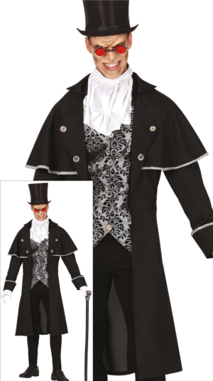 Costume da Vampiro Argento o Conte Vampiro