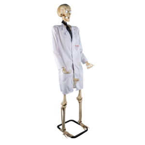 Scheletro Dottore Automa di Halloween con Erezione 152 cm