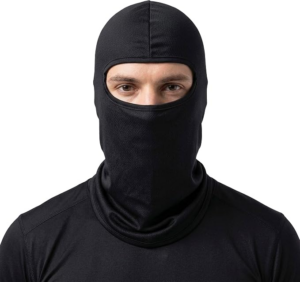 Passamontagna nero SWAT