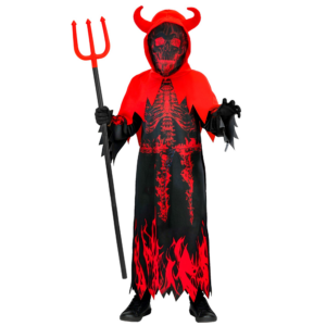 428125616 Costume da demone del fuoco