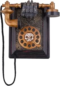 505741861 Animatronic Telefono fantasma decorativo per Halloween, 20 x 20 cm