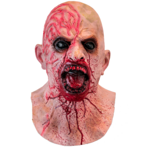 Maschera integrale da zombie in lattice